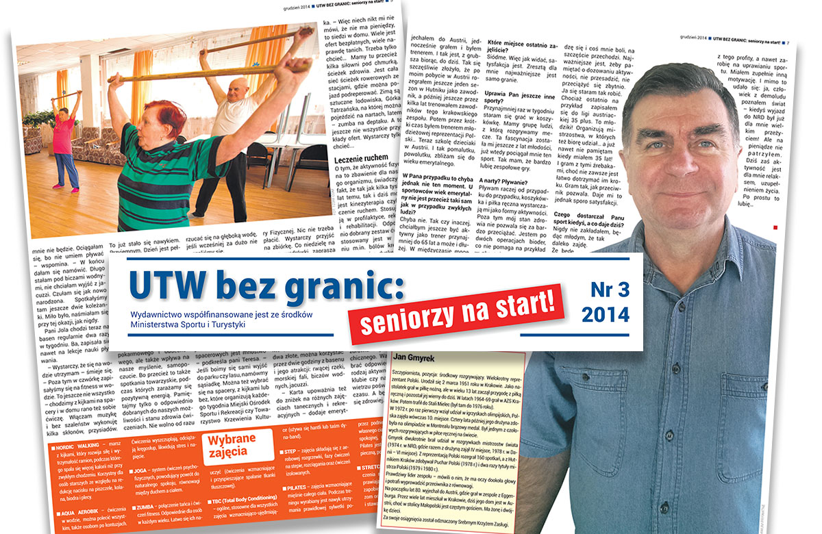 Trzeci numer “UTW BEZ GRANIC: seniorzy na start!” trafił do czytelników