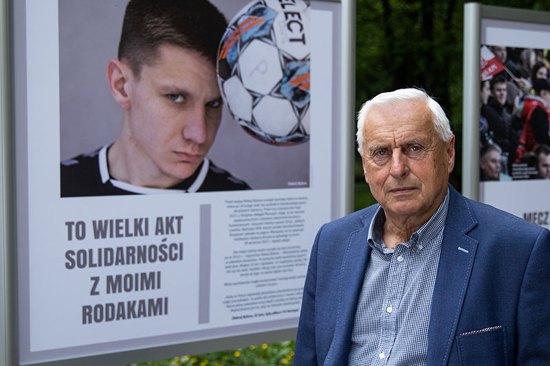 Kazimierz Kmiecik, piłkarz i trener piłkarski: Apeluję do ukraińskich sportowców, by walczyli dalej o swoje państwo