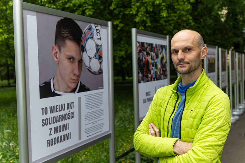 Andrzej Lachowski, lekkoatleta: Razem dla sportu – aby dzięki niemu zapomnieć o wojnie