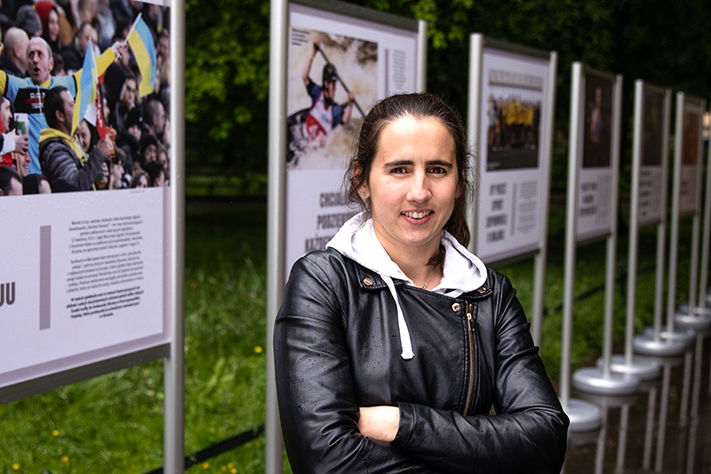 Maria Sajdak, wioślarka, brązowa medalistka i wicemistrzyni olimpijska: Wystawa bardzo mnie poruszyła