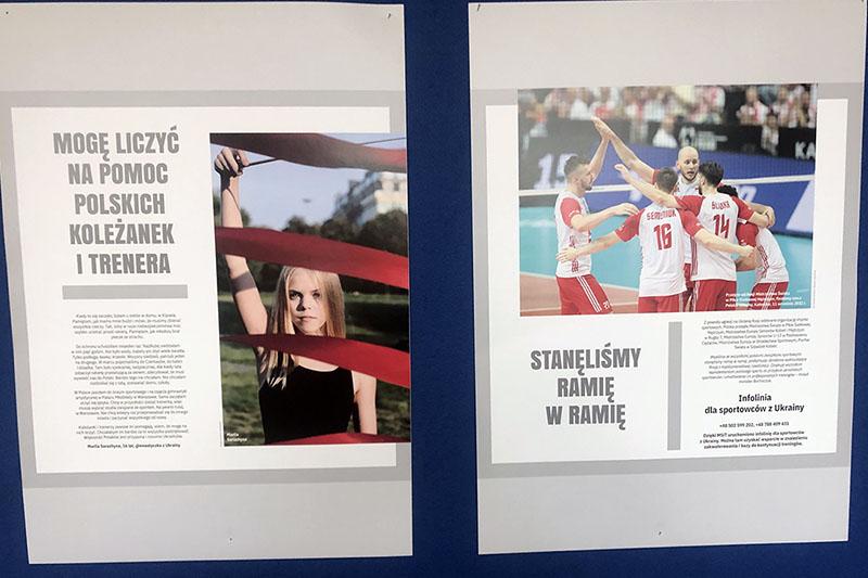 Kościan: Wystawa wzbudza zainteresowanie uczniów z Ukrainy