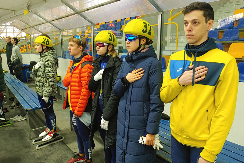 MARATON SOLIDARNOŚCI. ŻYWA WYSTAWA: ukraińscy zawodnicy musieli uciekać tak, jak stali